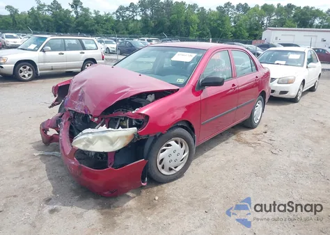 2007 Toyota Corolla Ce из США, поврежденный, VIN JTDBR32E370102976